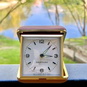 Vintage Westclox Travel Alarm Clock